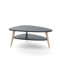 Столик Журнальный в винтажном стиле Watford единый размер черный LA REDOUTE INTERIEURS  фото, kupilegko.ru